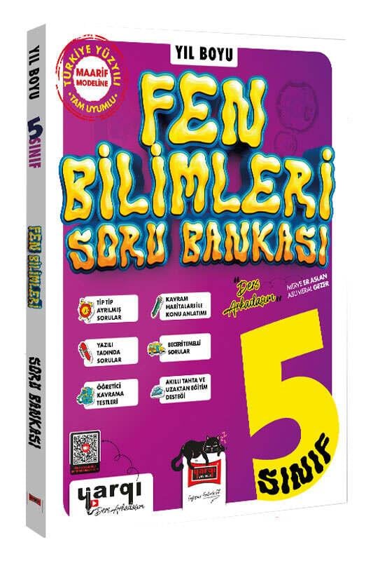 Yargı Ders Arkadaşım 5.Sınıf Fen Bilimleri Yıl Boyu Soru Bankası