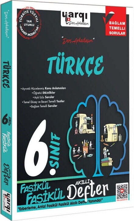 Yargı Ders Arkadaşım 6. Sınıf Türkçe Fasikül Fasikül Akıllı Defter