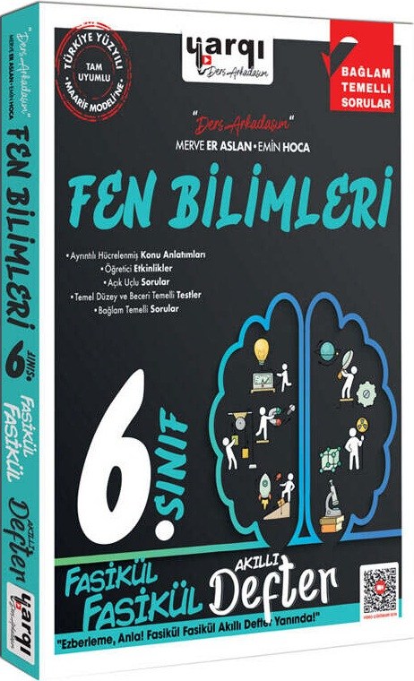 Yargı Ders Arkadaşım 6. Sınıf Fen Bilimleri Fasikül Fasikül Akıllı Defter
