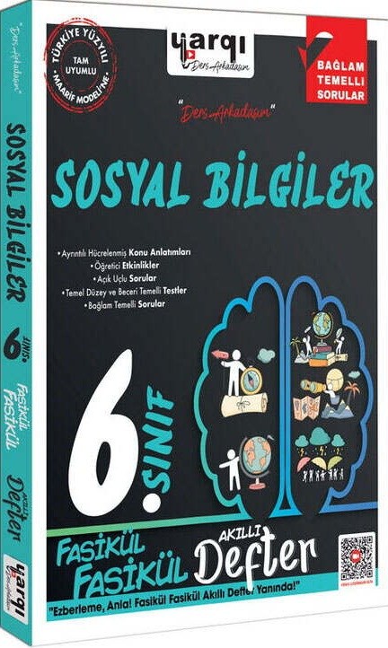 Yargı Ders Arkadaşım 6. Sosyal Bilgiler Fasikül Fasikül Akıllı Defter