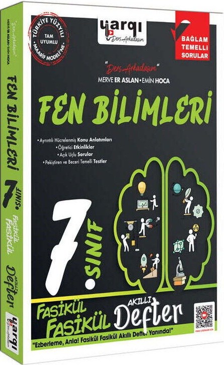 Yargı Ders Arkadaşım 7. Sınıf Fen Bilimleri Fasikül Fasikül Akıllı Defter