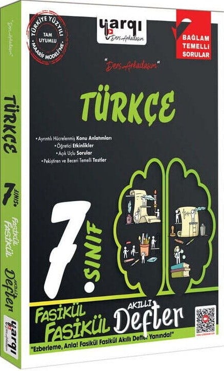 Yargı Ders Arkadaşım 7. Sınıf Türkçe Fasikül Fasikül Akıllı Defter