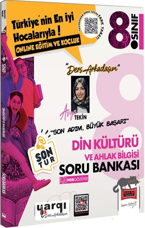 Yargı Ders Arkadaşım 8. Sınıf LGS Din Kültürü ve Ahlak Bilgisi Son Tur Soru Bankası