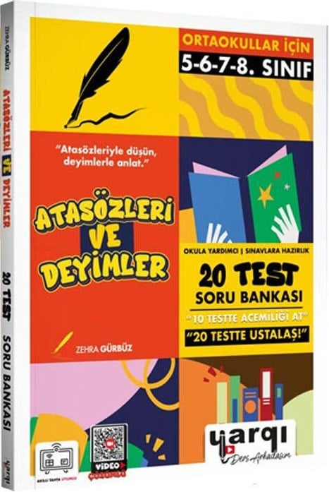 Yargı Ders Arkadaşım Ortaokullar İçin Atasözleri ve Deyimler Soru Bankası