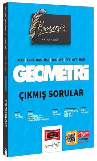Yargı Yayınları 2023 KPSS ALES DGS ÖSS YGS LYS TYT AYT MSÜ Benzersiz Geometri Çıkmış Sorular