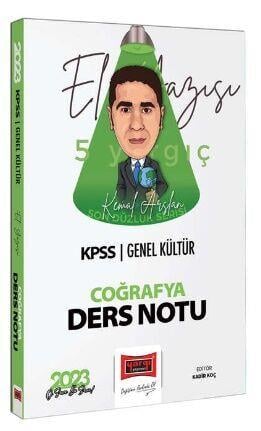 Yargı Yayınları 2023 KPSS Genel Kültür Son Düzlük El Yazısı İle Coğrafya Ders Notu