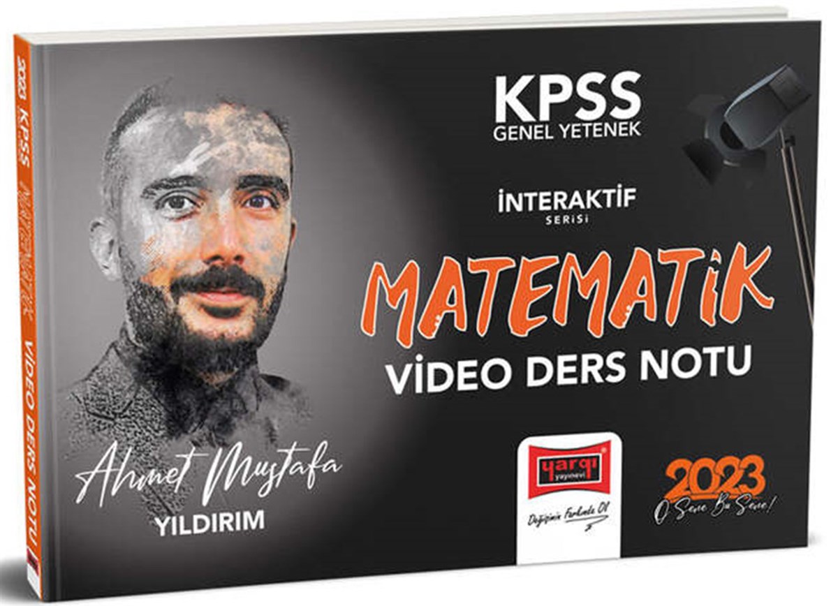 Yargı Yayınları 2023 KPSS Genel Yetenek İnteraktif Serisi Matematik Video Ders Notları