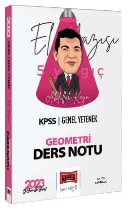 Yargı Yayınları 2023 KPSS Genel Yetenek Son Düzlük El Yazısı İle Geometri Ders Notu