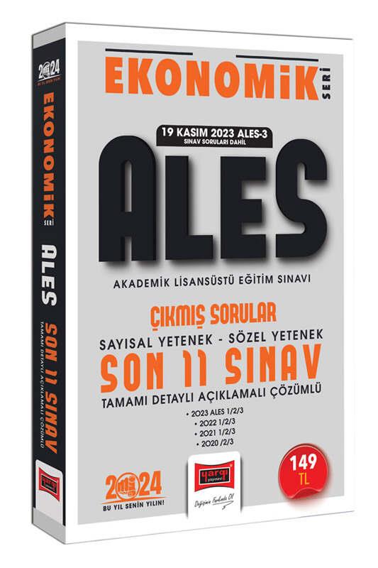 Yargı Yayınları 2024 ALES Ekonomik Seri Çıkmış Sorular Tamamı Çözümlü Son 11 Sınav