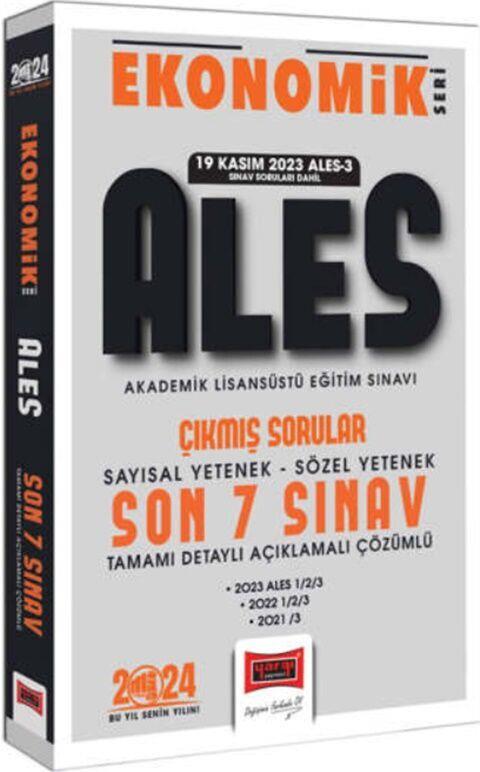Yargı Yayınları 2024 ALES Ekonomik Seri Çıkmış Sorular Tamamı Çözümlü Son 7 Sınav