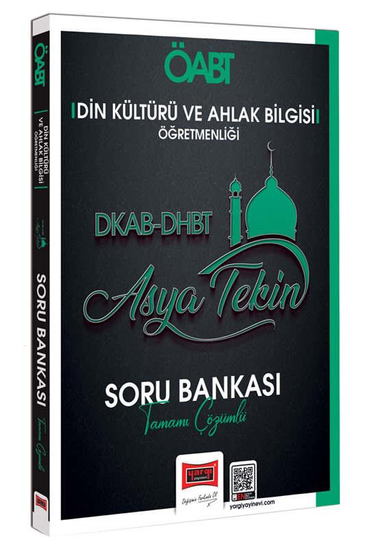 Yargı Yayınları 2024 DKAB DHBT ÖABT Din Kültürü ve Ahlak Bilgisi Öğretmenliği Tamamı Çözümlü Soru Bankası