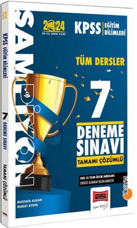 Yargı Yayınları 2024 Eğitim Bilimleri Tamamı Çözümlü Şampiyon 7 Deneme Sınavı