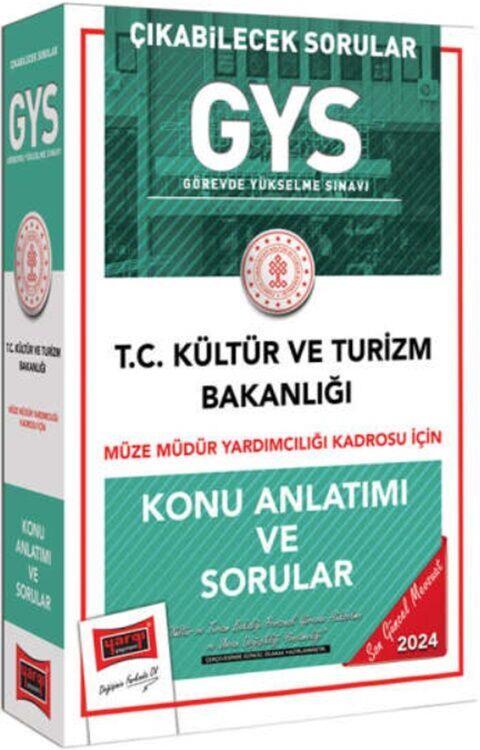 Yargı Yayınları 2024 GYS Müze Müdür Yardımcılığı Kadrosu İçin Konu Anlatımı ve Sorular