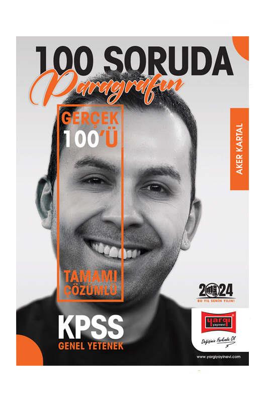 Yargı Yayınları 2024 KPSS 5Yüz 100 Soruda Tamamı Çözümlü Paragrafın Gerçek 100 ü
