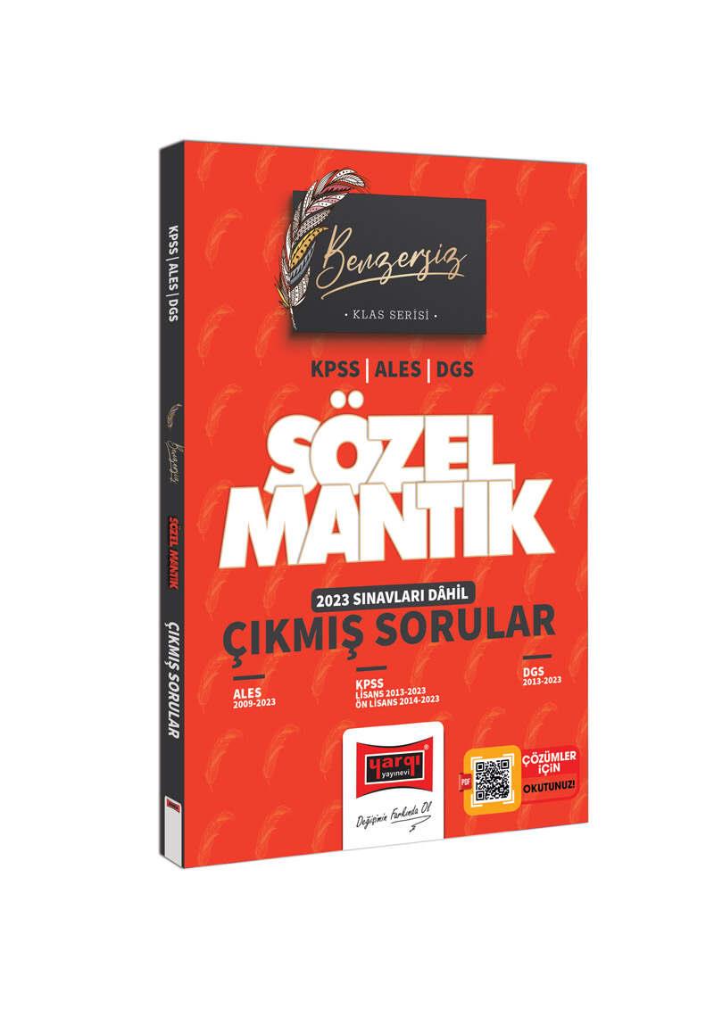 Yargı Yayınları 2024 KPSS ALES DGS Benzersiz Sözel Mantık Çıkmış Son 10 Yılın Soruları