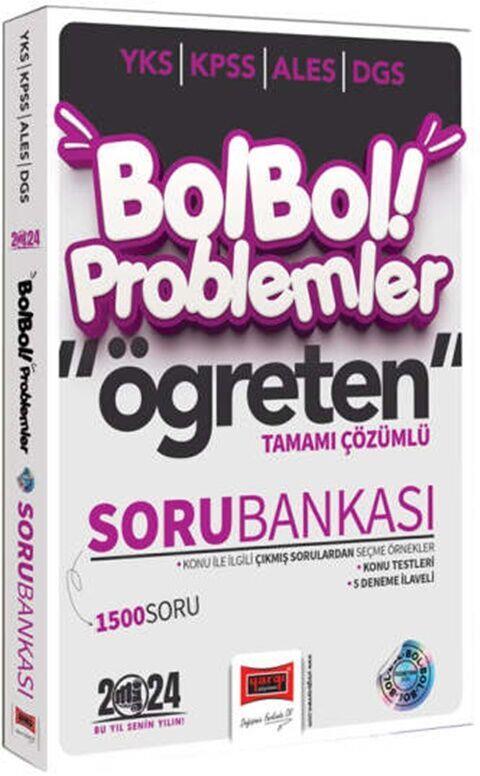 Yargı Yayınları 2024 KPSS ALES DGS YKS Bol Bol Öğreten Problemler Tamamı Çözümlü 1500 Soru Bankası