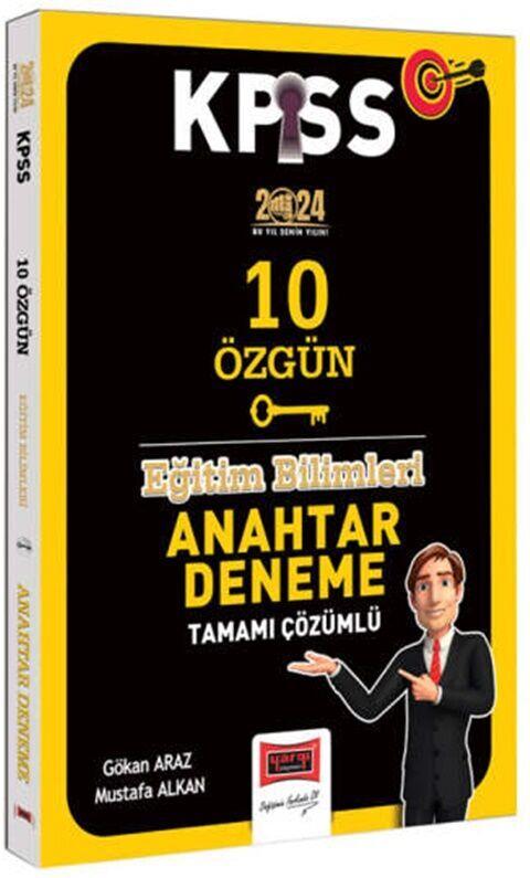 Yargı Yayınları 2024 KPSS Eğitim Bilimleri Anahtar Serisi Tamamı Çözümlü 10 Özgün Deneme