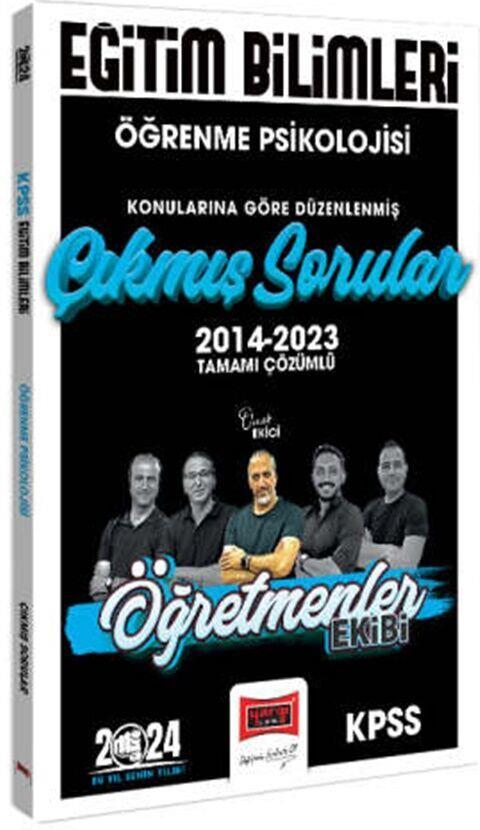 Yargı Yayınları 2024 KPSS Eğitim Bilimleri Öğretmenler Ekibi Öğrenme Psikolojisi Konularına Göre Düzenlenmiş Çıkmış Sorular
