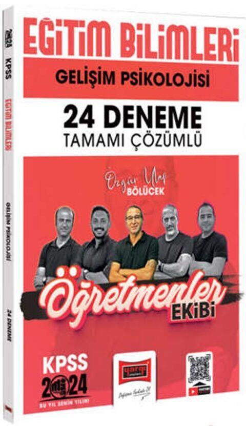 Yargı Yayınları 2024 KPSS Eğitim Bilimleri Öğretmenler Ekibi Gelişim Psikolojisi Tamamı Çözümlü 24 Deneme