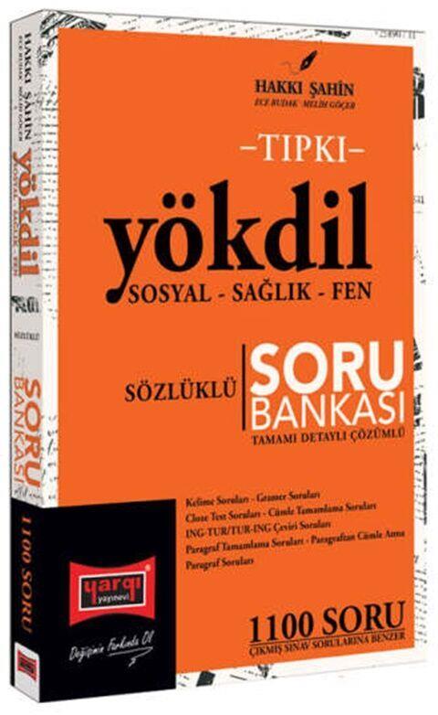 Yargı Yayınları 2024 Tıpkı YÖKDİL Sosyal Sağlık Fen Sözlüklü Tamamı Detaylı Çözümlü Soru Bankası