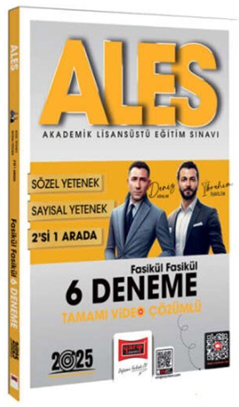Yargı Yayınları 2025 ALES Sayısal Sözel 2 si Bir Arada Fasikül Fasikül 6 Deneme