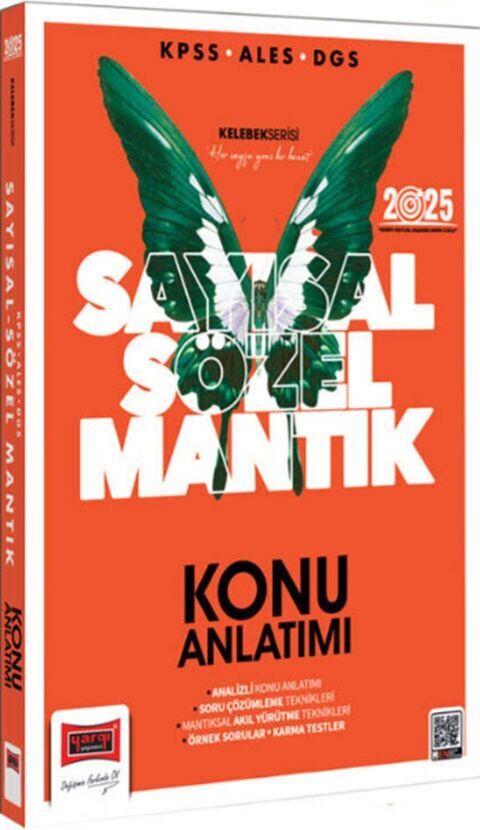 Yargı Yayınları 2025 KPSS ALES DGS Kelebek Serisi Sayısal Sözel Mantık Konu Anlatımı
