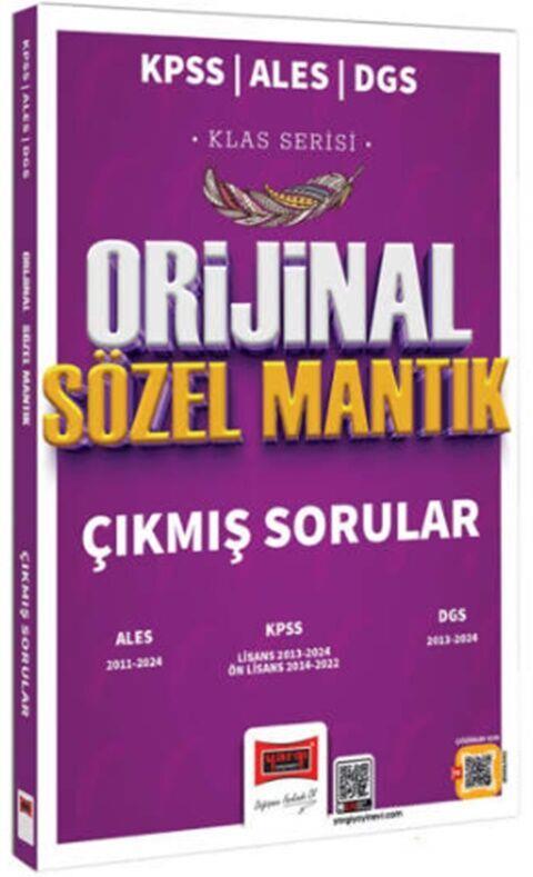 Yargı Yayınları 2025 KPSS ALES DGS Klas Serisi Orijinal Sözel Mantık Çıkmış Sorular
