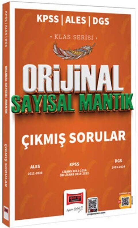 Yargı Yayınları 2025 KPSS ALES DGS Klas Serisi Orijinal Sayısal Mantık Çıkmış Sorular