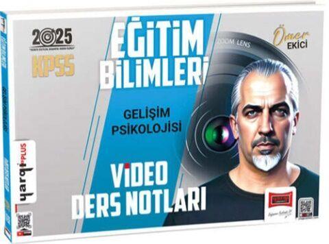 Yargı Yayınları 2025 KPSS Eğitim Bilimleri Gelişim Psikolojisi Video Ders Notları