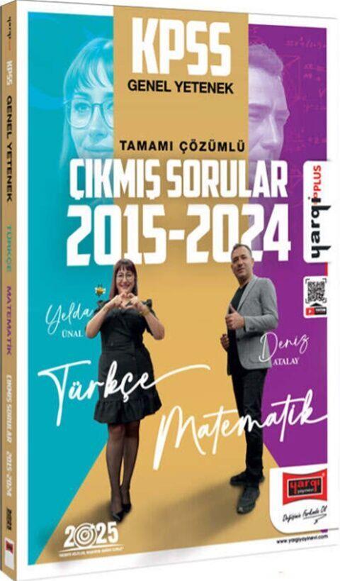 Yargı Yayınları 2025 KPSS Genel Yetenek 2015 2024 Konularına Göre Düzenlenmiş Tamamı Çözümlü Çıkmış Sorular