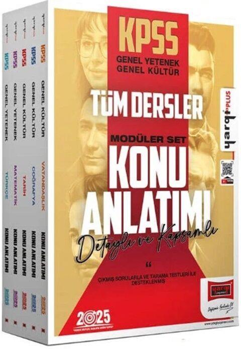 Yargı Yayınları 2025 KPSS GK - GY Konu Anlatımlı Modüler Set