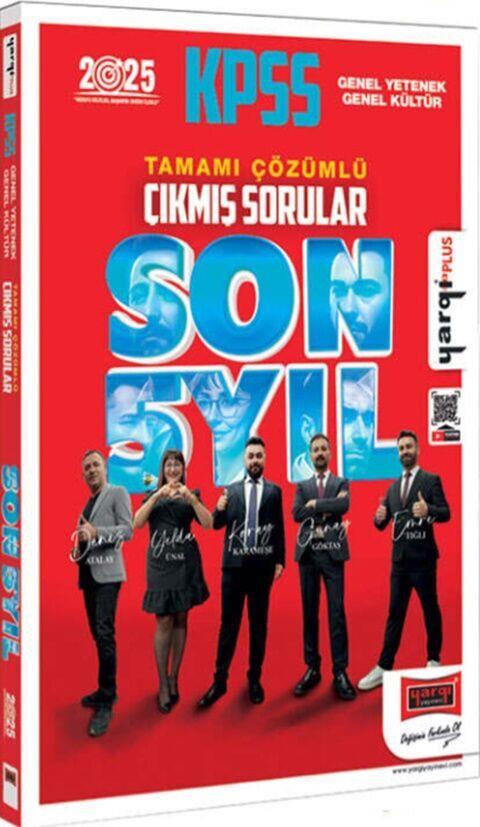 Yargı Yayınları 2025 KPSS GK GY Tamamı Çözümlü Son 5 Yıl Çıkmış Sorular