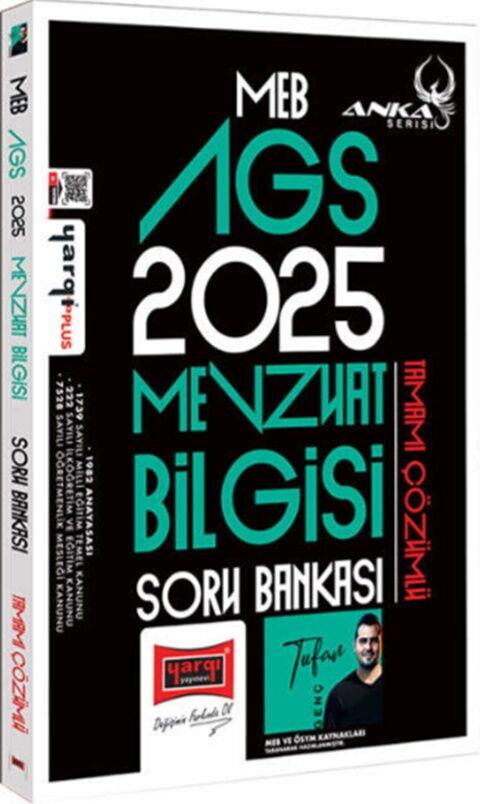 Yargı Yayınları 2025 MEB AGS Anka Serisi Mevzuat Bilgisi Tamamı Çözümlü Soru Bankası