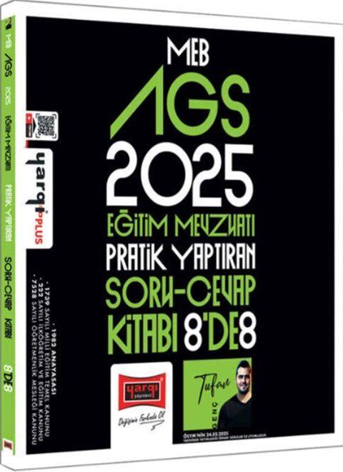 Yargı Yayınları 2025 MEB AGS Eğitim Mevzuatı Pratik Yaptıran Soru Cevap Kitabı