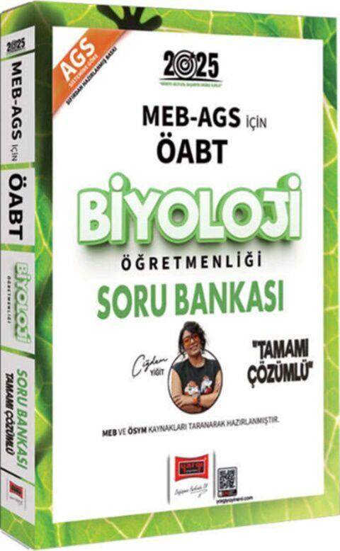 Yargı Yayınları 2025 MEB AGS ÖABT Biyoloji Öğretmenliği Soru Bankası