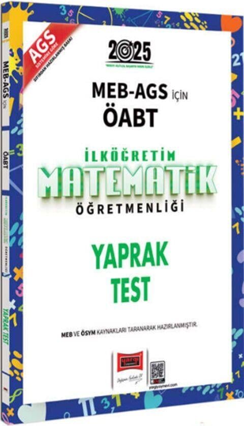 Yargı Yayınları 2025 MEB AGS ÖABT İlköğretim Matematik Öğretmenliği Yaprak Test