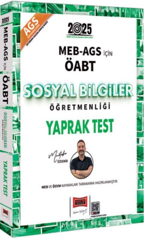 Yargı Yayınları 2025 MEB AGS ÖABT Sosyal Bilgiler Öğretmenliği Yaprak Test