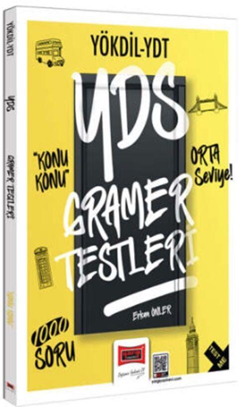 Yargı Yayınları 2025 YÖKDİL YDT Konu Konu Gramer Testleri Orta Seviye 1000 Soru