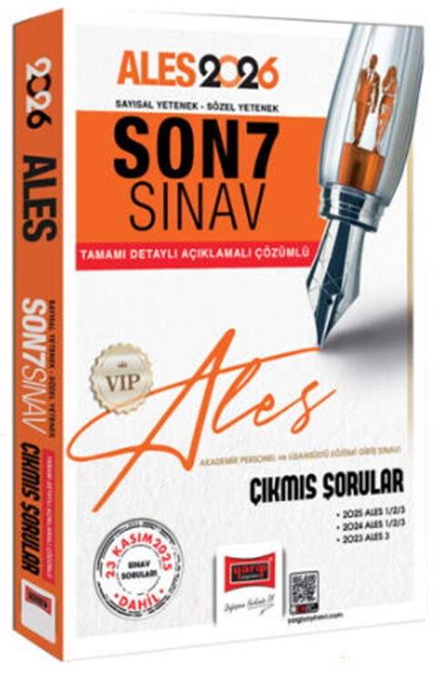 Yargı Yayınları 2026 ALES Sayısal Sözel Yetenek Son 7 Sınav Çıkmış Sorular