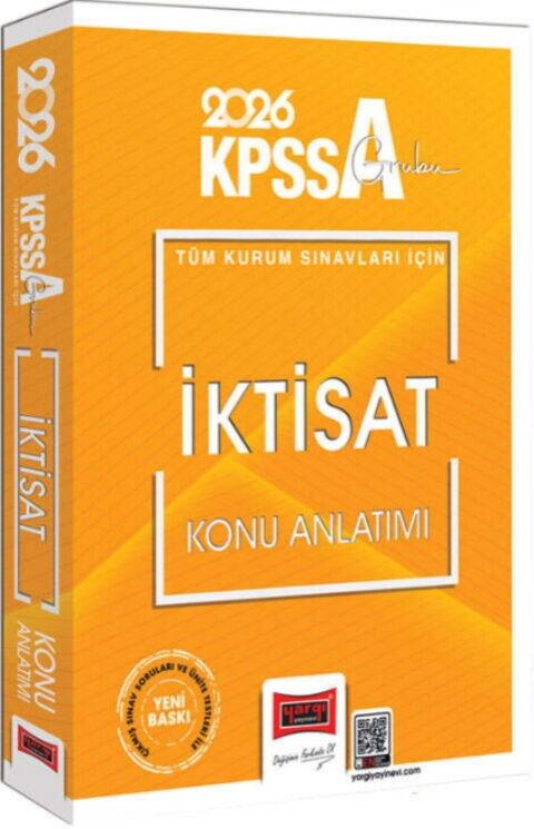 Yargı Yayınları 2026 KPSS A Grubu Tüm Kurum Sınavları İçin İktisat Konu Anlatımı