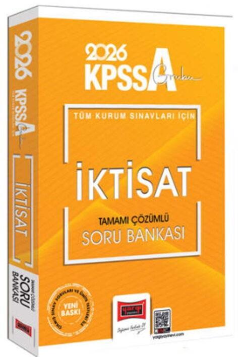 Yargı Yayınları 2026 KPSS A Grubu Tüm Kurum Sınavları İçin İktisat Tamamı Çözümlü Soru Bankası