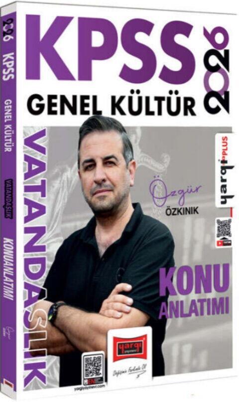Yargı Yayınları 2026 KPSS Genel Kültür Vatandaşlık Konu Anlatımı