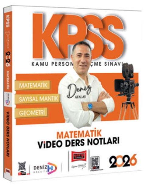 Yargı Yayınları 2026 KPSS Genel Yetenek Matematik Video Ders Notları