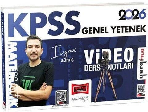 Yargı Yayınları 2026 KPSS Matematik Video Ders Notları
