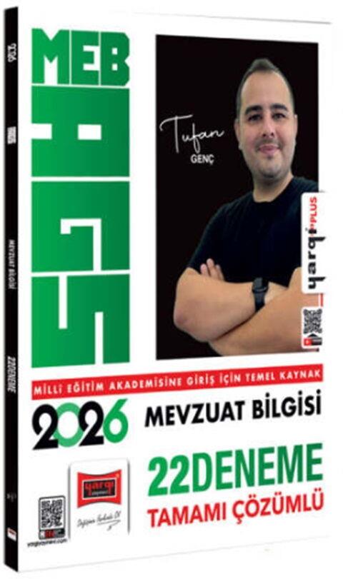 Yargı Yayınları 2026 MEB AGS Mevzuat Bilgisi Tamamı Çözümlü 22 Deneme