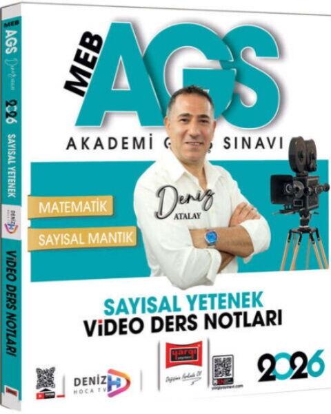 Yargı Yayınları 2026 MEB AGS Sayısal Yetenek Video Ders Notları