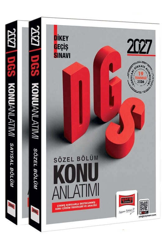 Yargı Yayınları 2027 DGS Sayısal Sözel Bölüm Konu Anlatımlı Modüler Set