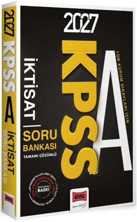Yargı Yayınları 2027 KPSS A Grubu Tüm Kurum Sınavları İçin İktisat Soru Bankası