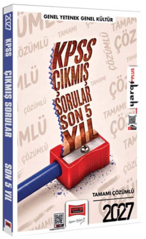 Yargı Yayınları 2027 KPSS Genel Kültür Genel Yetenek Tamamı Çözümlü 5 Yıl Çıkmış Sorular