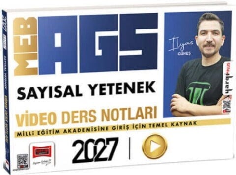 Yargı Yayınları 2027 MEB AGS Sayısal Yetenek Video Ders Notları